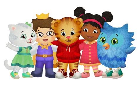 cast of daniel tiger's neighbourhood film|pictures of daniel tiger characters.